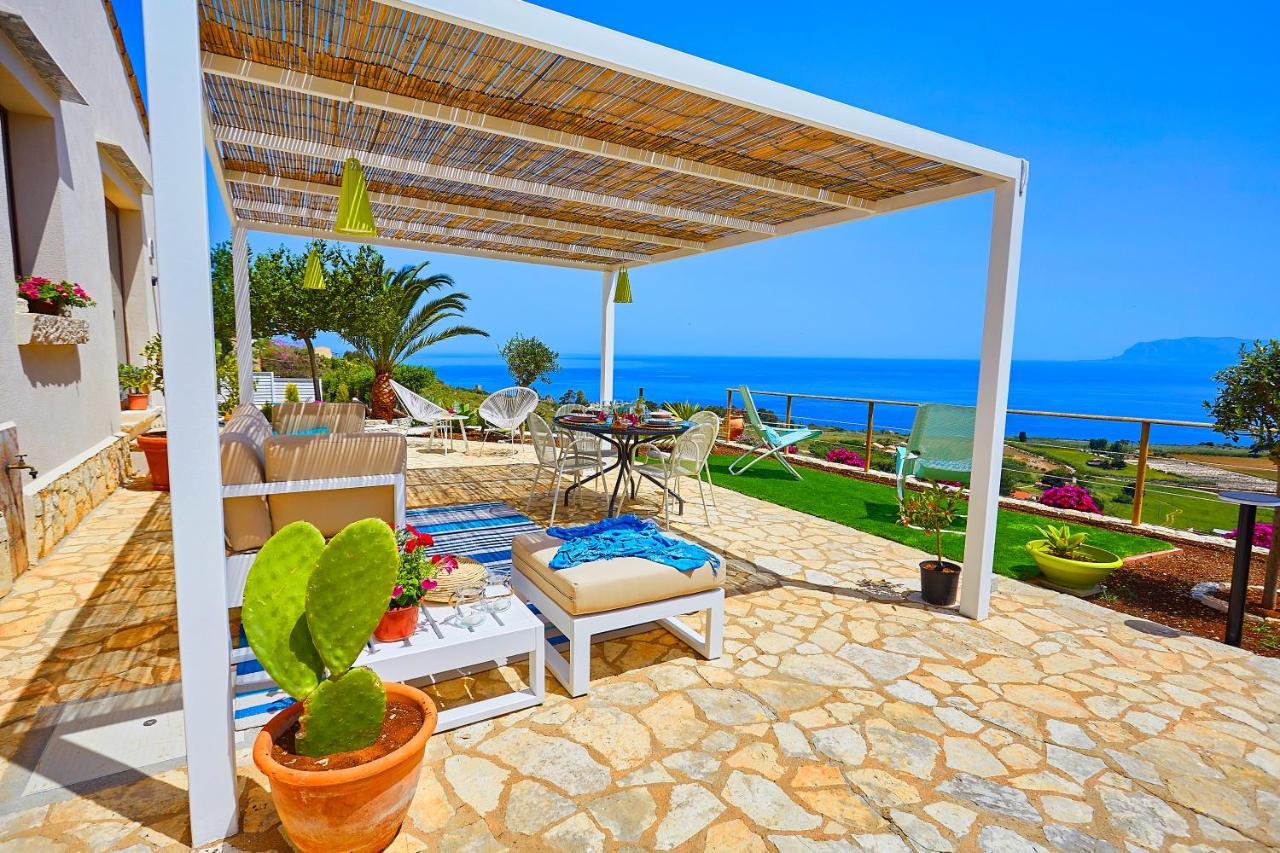 Villa Brezza Marina - Scopello-Villas Scopello  Exteriör bild