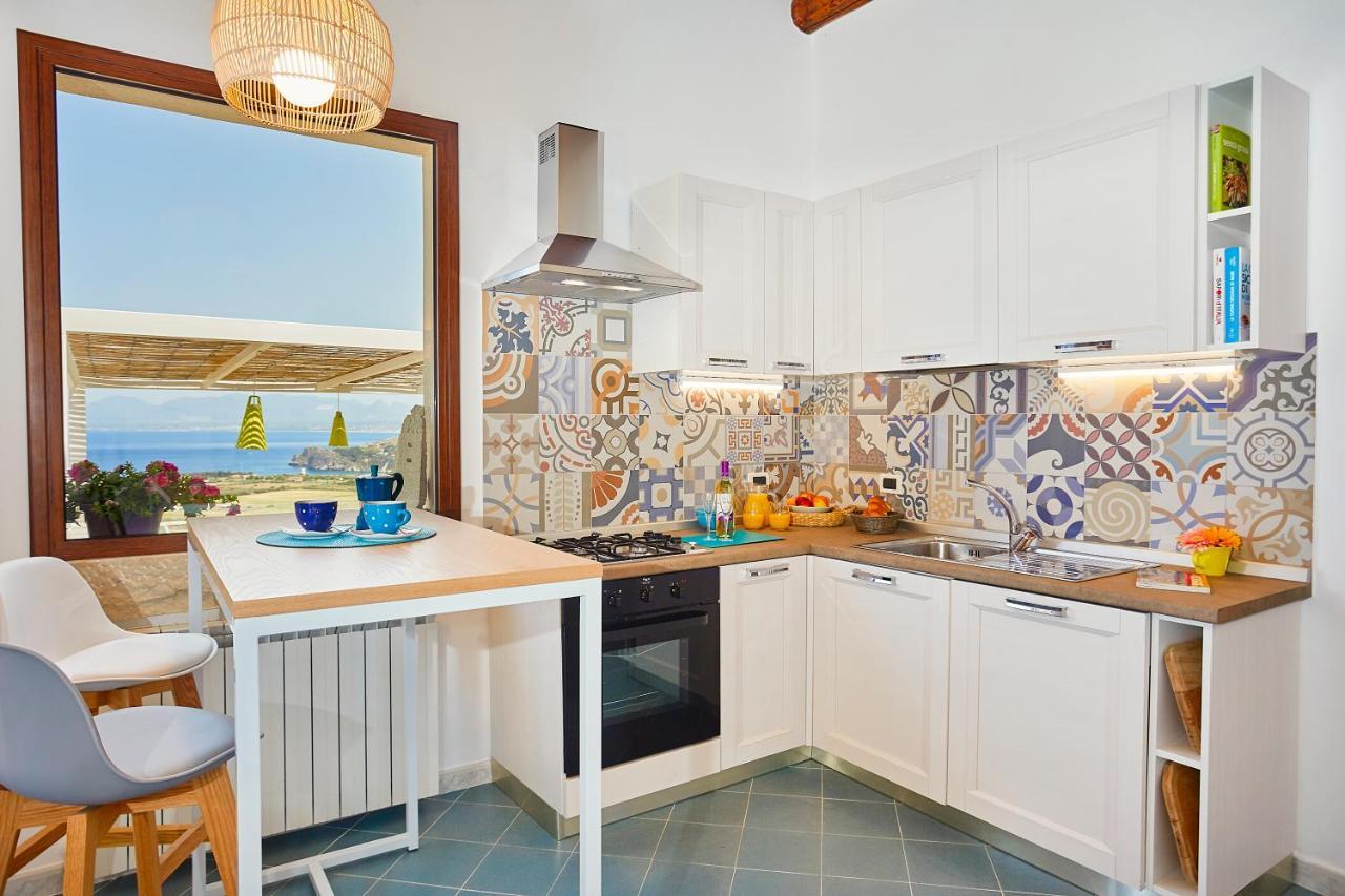 Villa Brezza Marina - Scopello-Villas Scopello  Exteriör bild